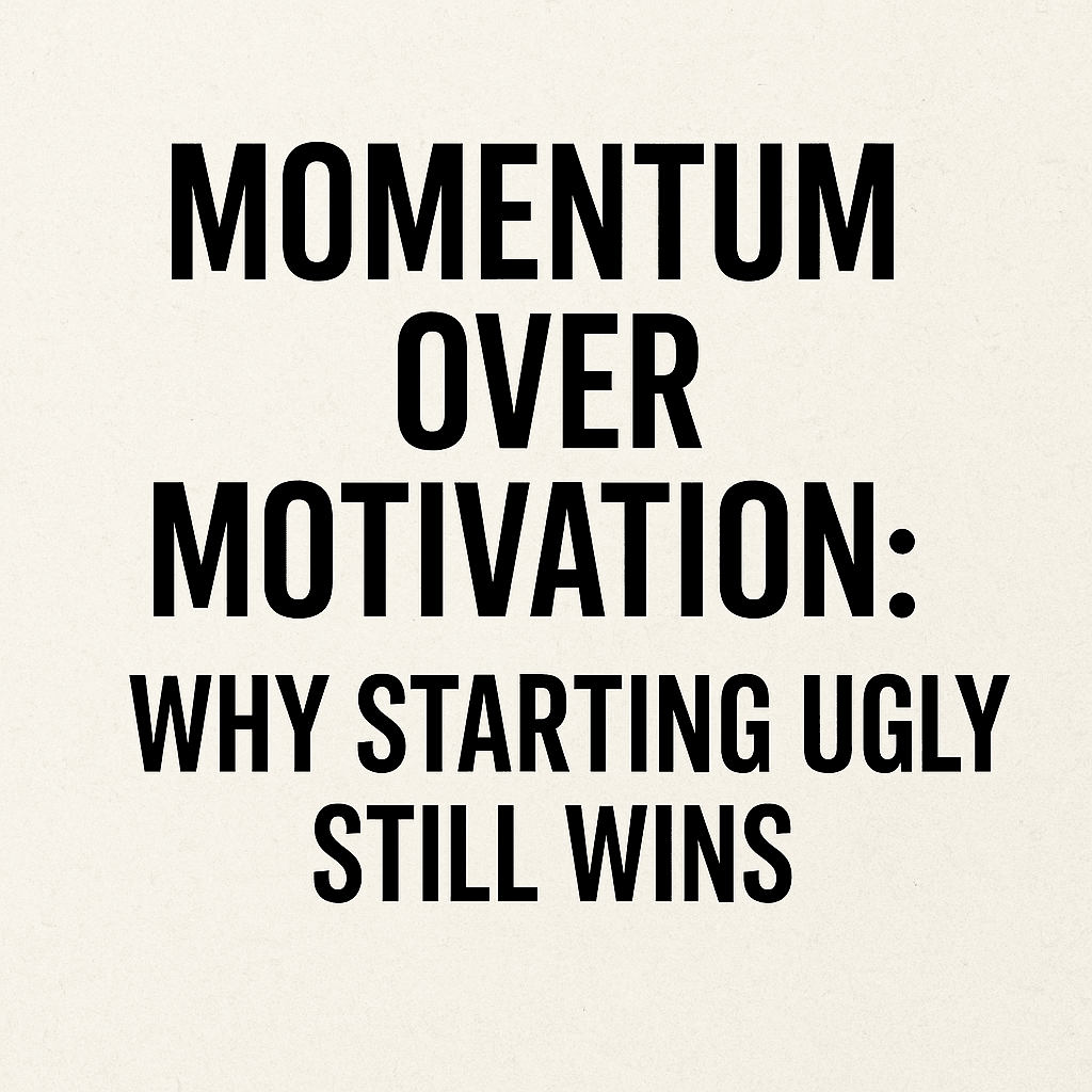 momentum over motivation