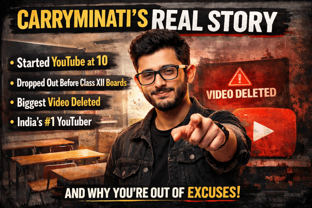 CarryMinati's real story revealed