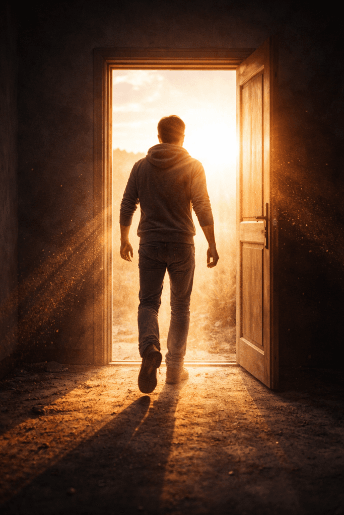 Stepping into the light