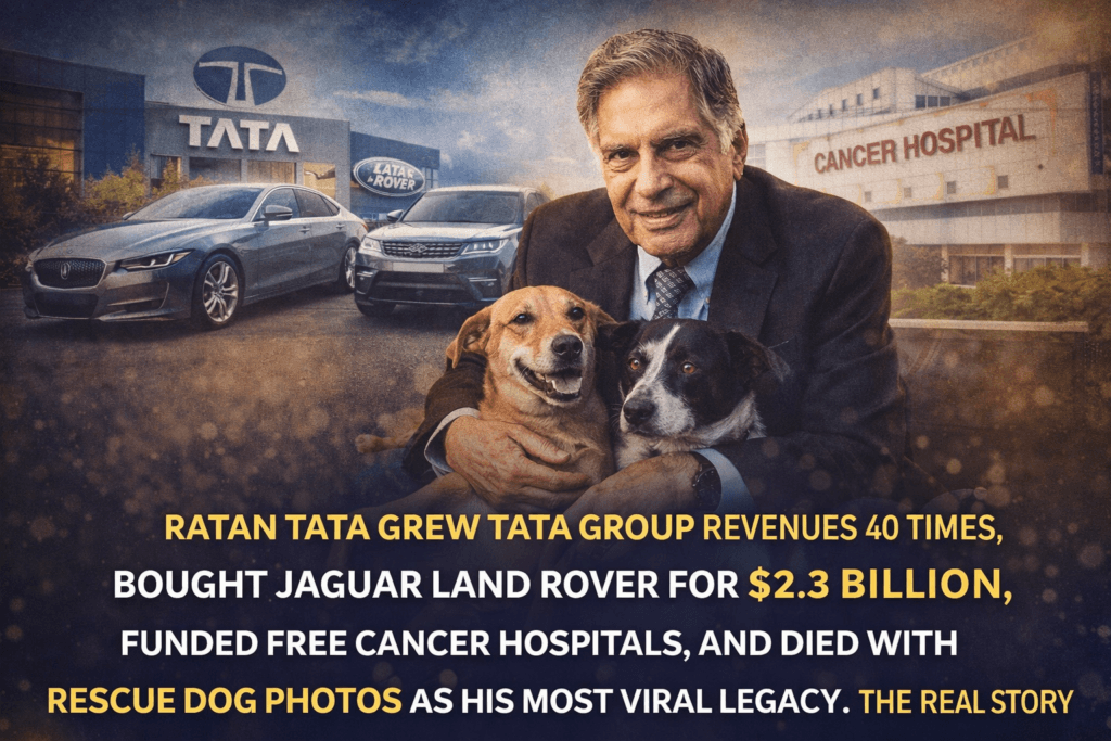 Ratan Tata Legacy: The Man Who Built an Empire Without Instagram
