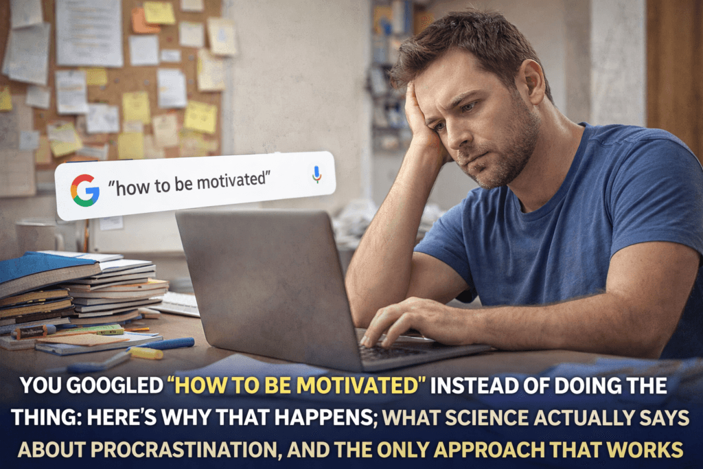 Struggling with motivation at the desk