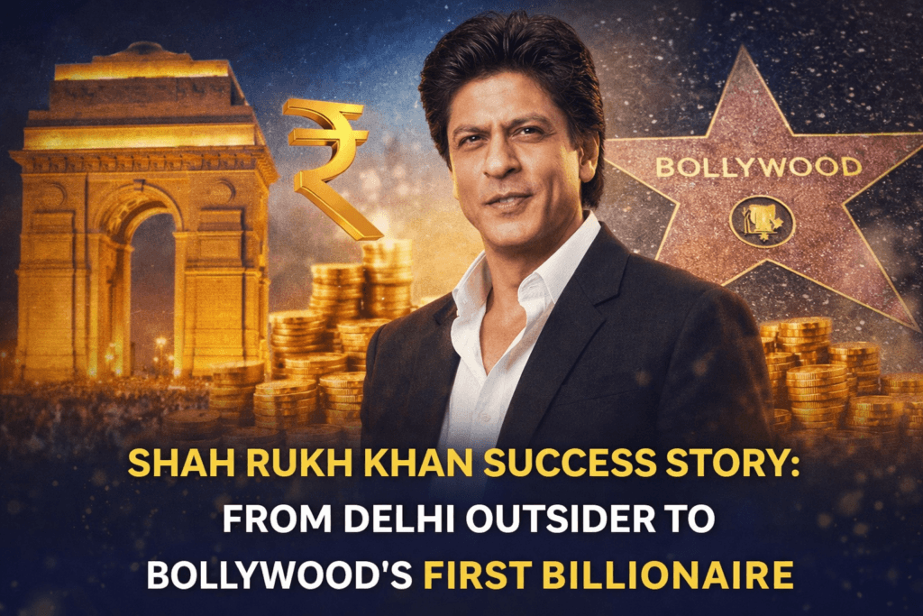 Shah Rukh Khan Success Story: From Delhi Outsider to Bollywood's First Billionaire